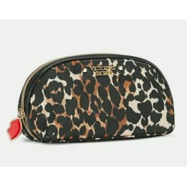 Victoria's Secret VICTORIAS SECRET CHEETAH LEOPARD PRINT MAKEUP CASE BAG BRAND NEW!!