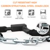 INTEKIN Anti-Theft Heavy Duty Bike Lock, 5FT, Black, Key Lock,