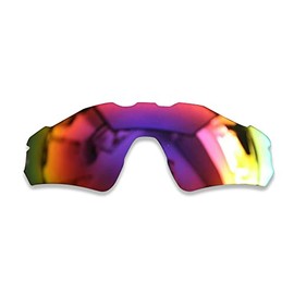 POLARLENS Polarised Replacement Lenses for Oakley Radar EV Path - Compatible with Oakley Radar EV Path Sunglasses (Purple Red)