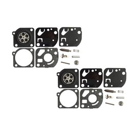 Carburetor Repair/Rebuild Kit Replaces ZAMA RB-21 Echo SRM2300 1500 GT2100 2103 1100 PB1000 PB1010 ZAMA C1U-K4 (Pack of 2)