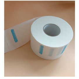 White Haircutting Strips Hairdressing Stretchy Neck Band Neck Paper Tissue Hair Removal Waxing Strips for Barber Shop Hair Cutting Styling Salon Accessories Supplies Shave and Hair Removal