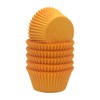 Huaswan Orange Cupcake Liners Greaseproof Paper Standard Baking Cups for