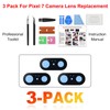 3 Pack for Pixel 7 Back Rear Camera Lens Glass