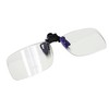fishing loupe, clear