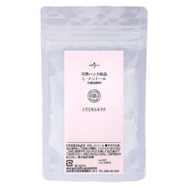 Natural Cosmetics Laboratory Natural Peppermint Crystal, L-Menthol, 1.1 oz (30 g)