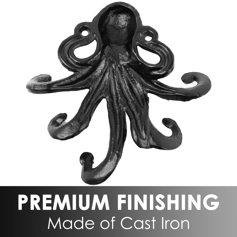 JJ PRIME - Octopus Key Holder for Wall | Animal