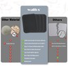 Walfos Silicone Trivets for Hot Pots and Pans - 446°F