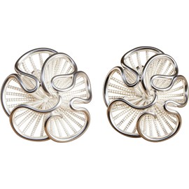 Aretes de Plata para Mujer 925 Flores Niña Pendientes Stud Joyería Plateados Regalos para Mama