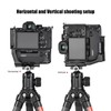 SUNWAY L-Bracket for Sony a7r V/a1/a7s3/a9 ii/a7r iv Camera with
