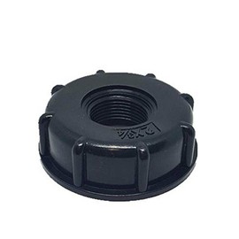 POWERTOOL IBC Water Tank Adapter, 2PCS 3/4" IBC Connector 60mm Coarse Thread Outlet for 1000 Liter Tons of Barrels, IBC Barrels Etc