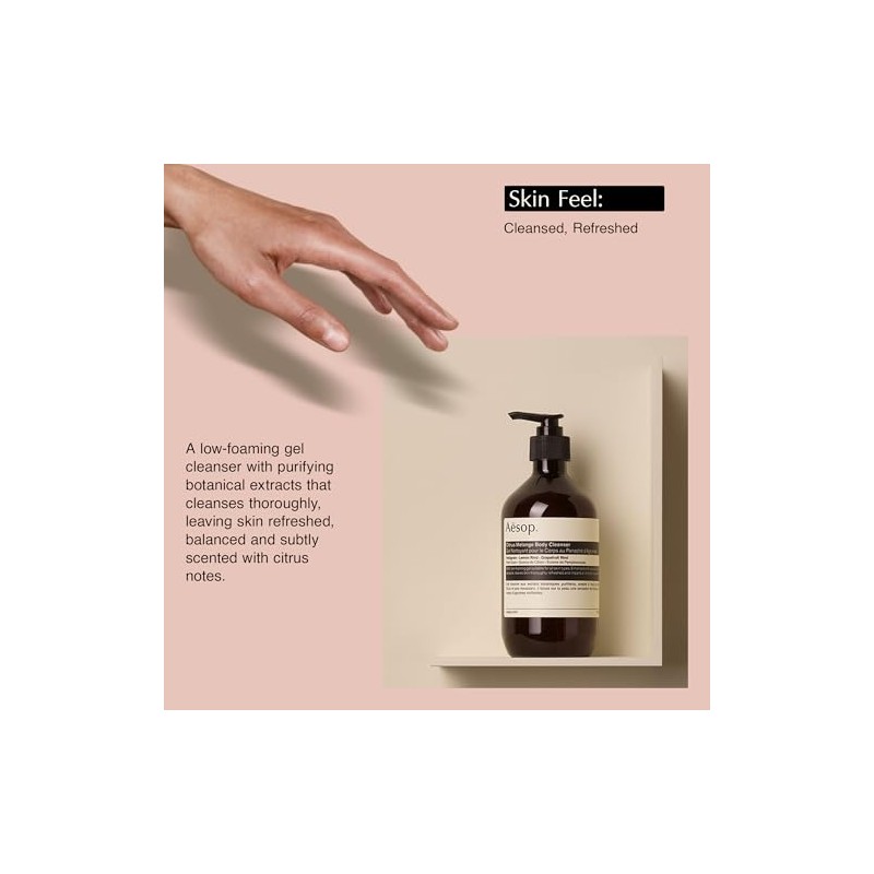 Aesop Citrus Melange Body Cleanser | 500mL | Paraben, Cruelty-free