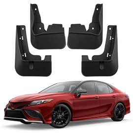 JLBMMLY Mud Flaps Compatible with 2025 Toyota Camry LE XLE Accessories 2018-2024 Splash Guards All Weather Fender Guard Mudguards Sediment Protection No Need to Drill Holes
