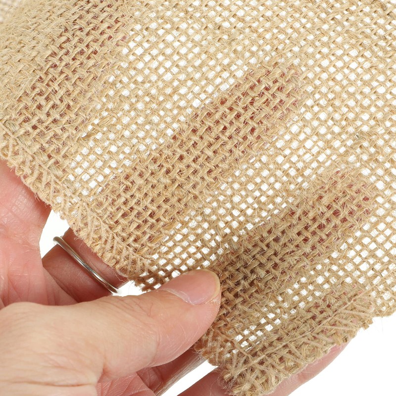 iplusmile Burlap Table Runner Roll Natural Hessian Fabric 30cm x