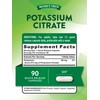 Nature's Truth Potassium Citrate Supplement | 275mg | 90 Capsules