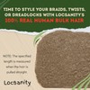 Locsanity Afro Kinky 100% Bulk Natural Human Hair - Braiding