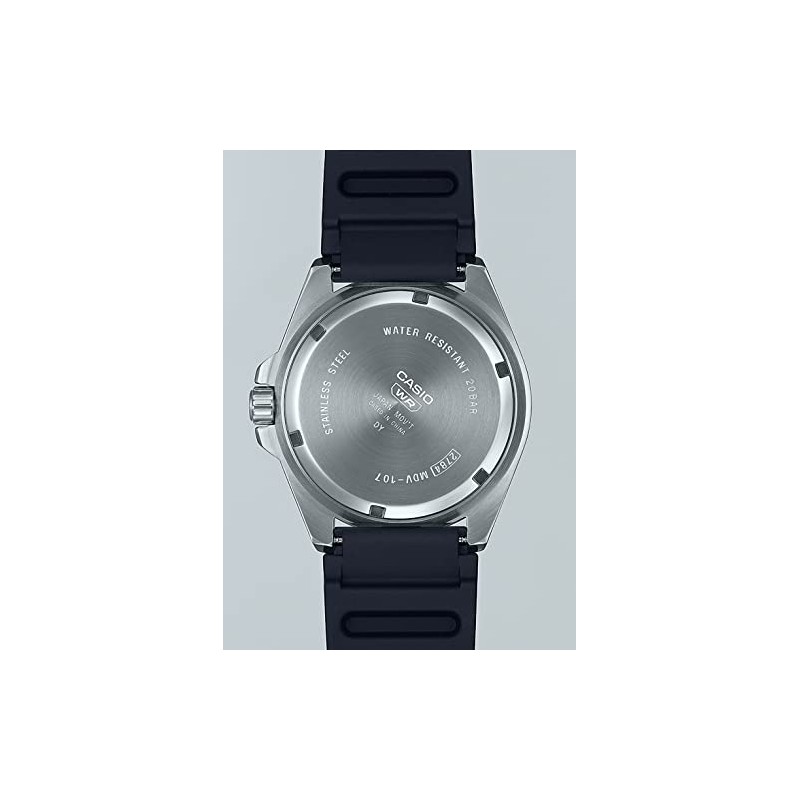 Casio Collection MDV-107 Series Online Limited Edition, blue/red, watch