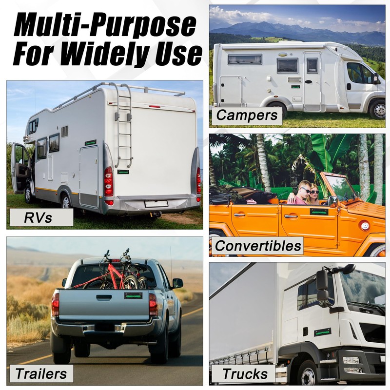 2+2Pack RV Level Bubble Self-Adhesive & Wall Mounted, Larbeti Stick