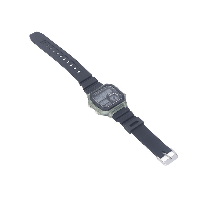 Electronic Sports Watch 12 24 Hours Waterproof Digital Wrist Watch