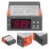 Uadme Temperature Controller Thermostat, STC-1000 Temperature Controllers DC 24V Digital