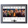 Doctor Who Signed/Autographed Print all Doctors. Dr Who (A4 Framed