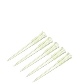 Launer's Puntas de pipetas universales, 1000 unidades, 200 μL, color amarillo claro
