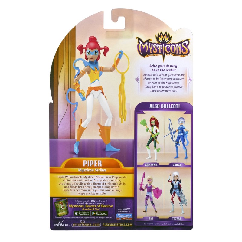 Mysticons Piper Willowbrook Basic Action Figure