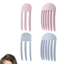 Pack of 4 Volume Clips Hair, Volume Clip, Hair Roots Lifting Clips for Hairline, Fluffy Bangs, High Crown Hairstyle, Hair Clip No Imprint for Men and Women, Hair Styling Tools