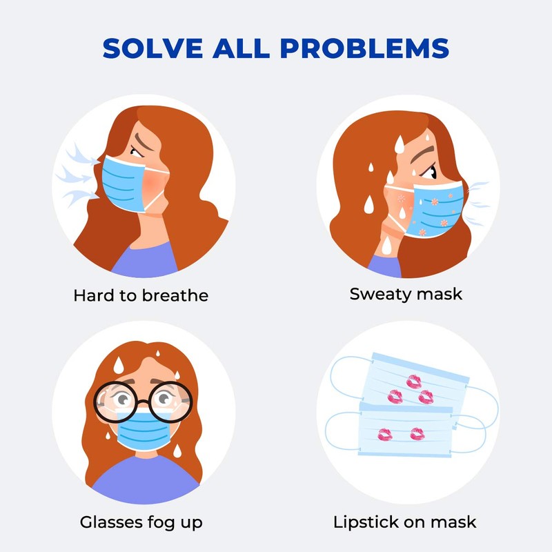 ZUBREX 3D Mask Bracket Internal Support Frame - 20 PCS