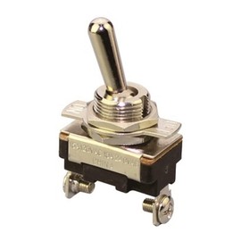 Car Toggle Switch SPST 2 Pin On/Off Switch DC 12V 24V AC 10A 250V 15A 125V Metal Switch for Car, Boat, etc ASW-23-101A