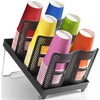 wymulot 6-Slot Paper Cup and Lid Holder, Disposable Coffee Cup