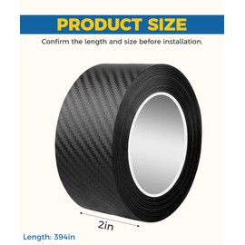 iolory Car Door Edge Protector,Universal Automotive Door Edge Guards,Anti-Collision Adhensive Protector Tape,Car Accessories,Suitable for Most Cars,Trucks,SUVs and More (2 x 394 inches)