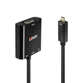 LINDY Micro HDMI (Type-D) to VGA/Audio Active Converter Adapter Cable (Model Number: 38287)