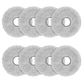 Spofan 8 St1ck Wischt1cher Ersatzteile f1r ECOVACS DEEBOT T30 Pro Omni/T30 OMNI, T30S Pro/Combo/Complete, T30C Pro Omni, T50 Omni/Pro Omni/Max Pro Roboter Staubsauger, Spin Reinigungspads Ersatzzubeh?r