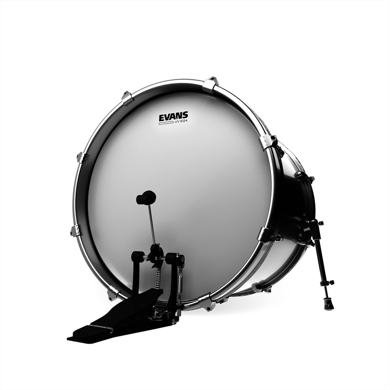 Evans UV EQ4 Bass Drumhead, 16-inch