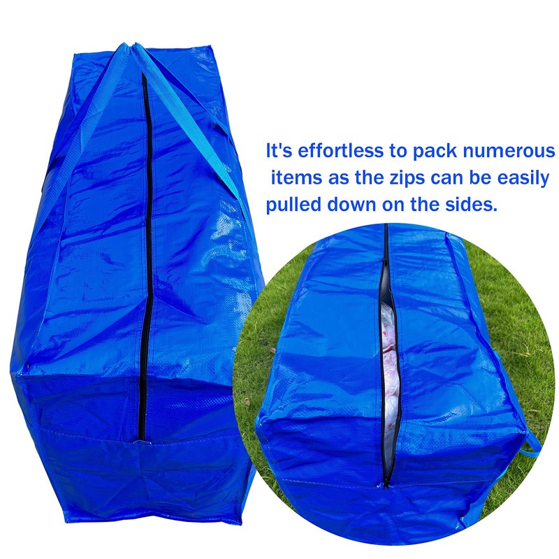 66 Gallon Extra Large Storage Bags, Huge Moving Bags Heavy