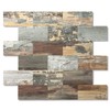 Reovatile 20-Pack Peel and Stick Tile Backsplash 12"X12" PVC Wall