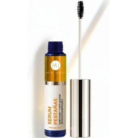 Serum eyelash pestañas alargador con biotina, niacinamida, Ácido hialurónico y soya 8ml | Fortalecedor crecimiento de pestaña