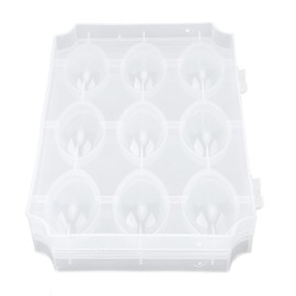 Meatball Processor, Meatball Processor Manual Meatloaf Maker Press Tool DIY 9 Grids Homemade Meat Maker Kitchen Accessories (Transparent)