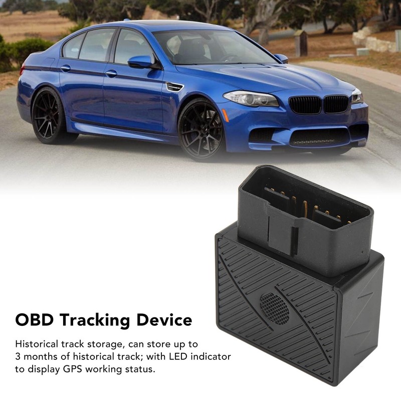 OBD Tracking Device GPS LBS GSM SMS GPRS Vehicle Locator