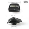 Unbranded RED OLED TUBE Rear LED License Plate Light Kits