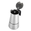 Stainless Steel Percolator Moka Pot Coffee Maker Stove Home Office