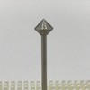 Argo File Electrodeposited Diamond Bit, High Grade 0.3 x 0.3