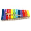 Stagg Xylophone with 12 colour-coded keys and two wooden mallets