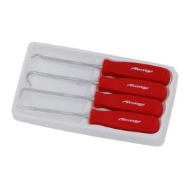 Neilsen CT0609 4-Piece Pick and Hook Set – Precision Tools for Wire Separation, Fuse Removal, O-Ring Extraction - Versatile Usage and Ergonomic Design