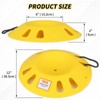 OULEME Trailer Jack Wheel Dock, Tongue Jack Wheel Chock for