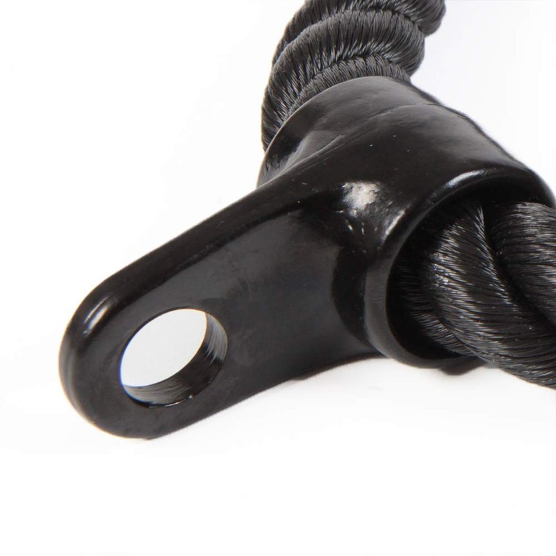 Heavy-Duty Triceps Rope 27-36" | Adjustable Length | Durable Nylon