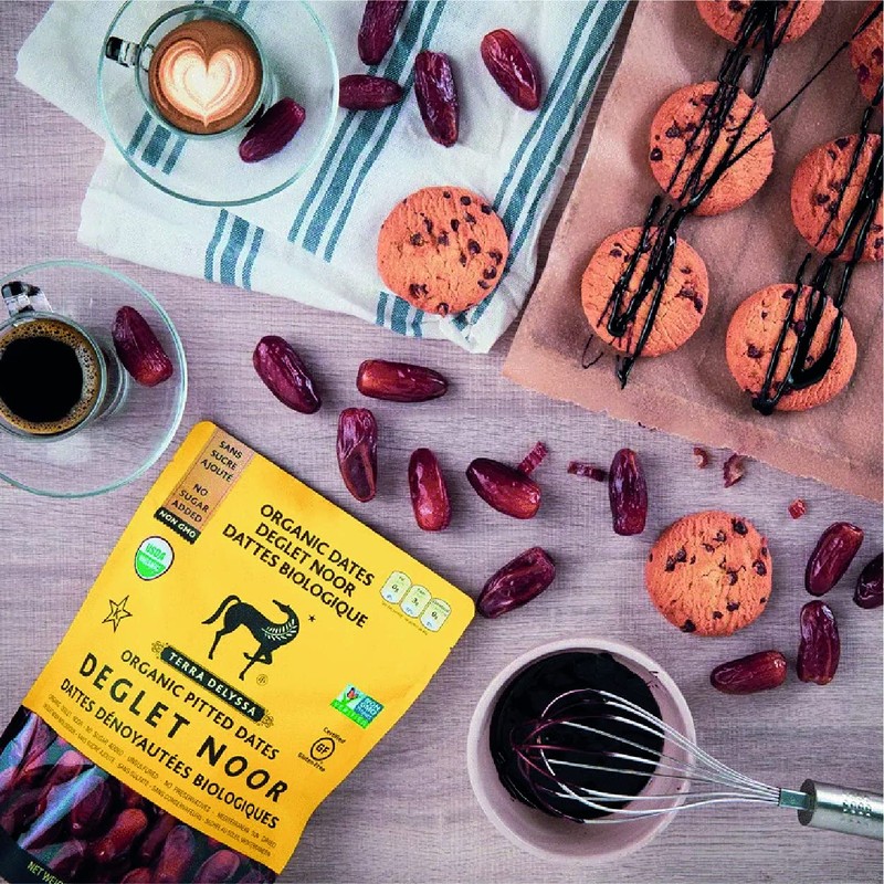 Terra Delyssa Organic Deglet Noor, Dates Softer than Medjool Dates,