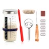 YYBD Sourdough Bread Starter Jar Kit Bread Making Kit Glass