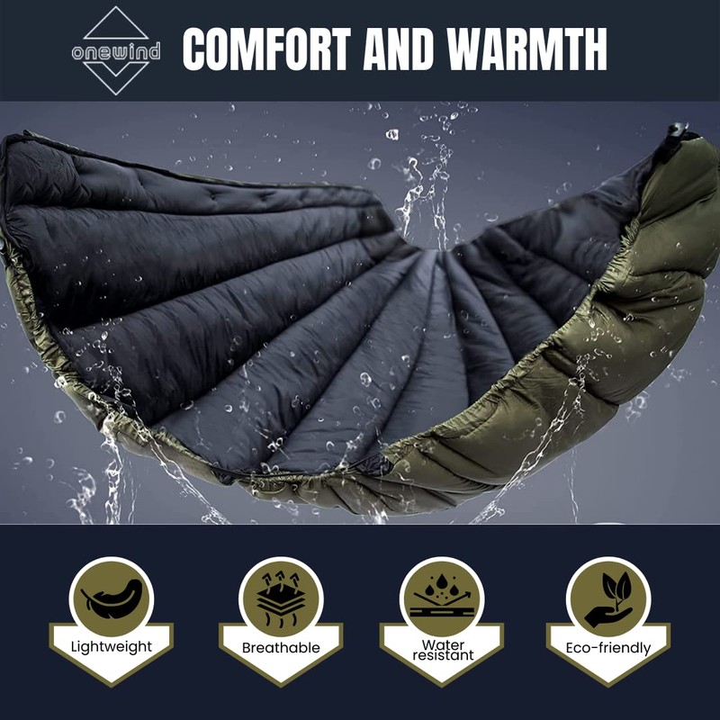 Onewind Camping Hammock Underquilt, Dupont Sorona Insulation Under Quilt, Lightweight