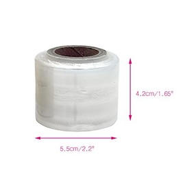 3 PCS Disposable Eyebrow Tattoo Plastic Wrap Preservative Film,Make Up Supplies Wrap Cover Tape Roll